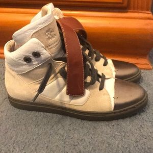 High-top sneakers
